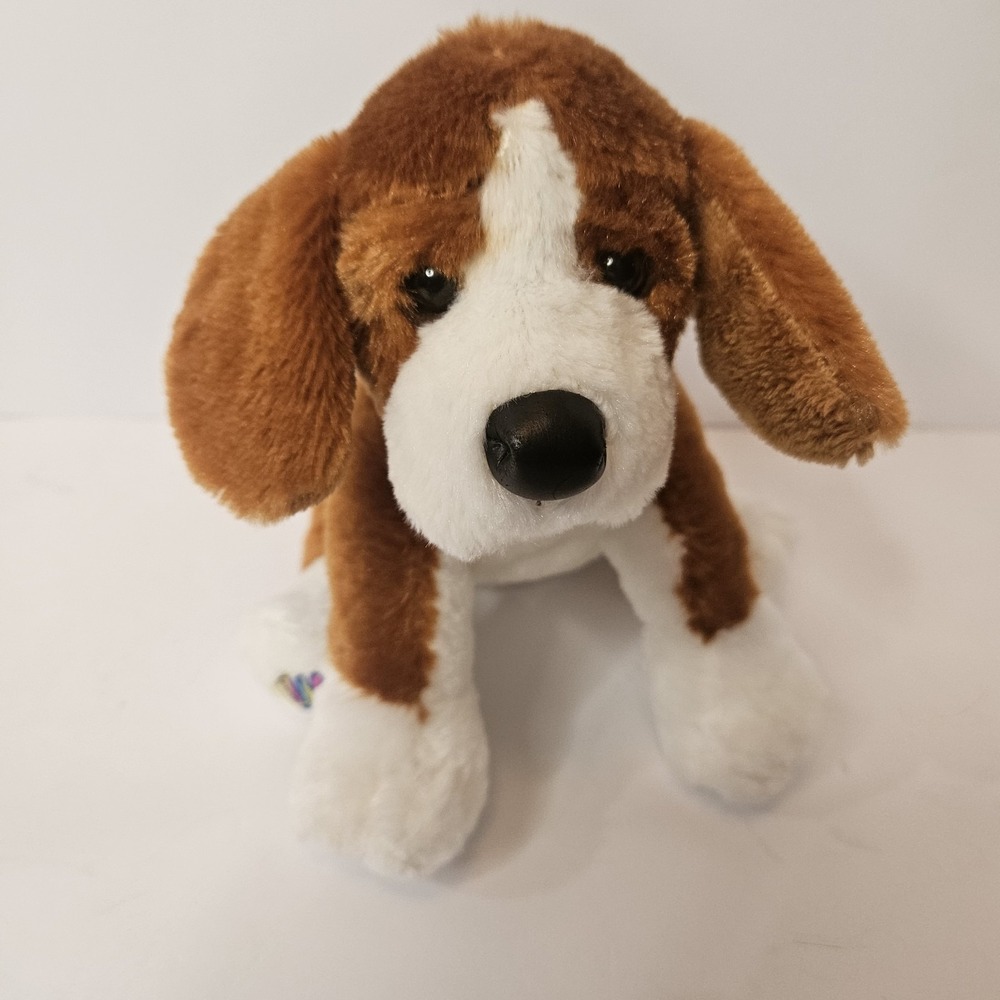 Webkinz Beagle Stuffed Animal Plush Toy Dog HM141 No Code Puppy Brown White